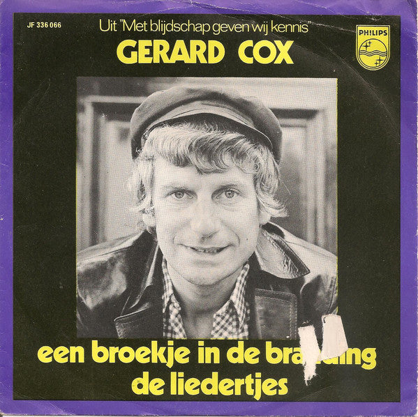 Gerard Cox - Een Broekje In De Branding 27706 28963 31888 Vinyl Singles VINYLSINGLES.NL