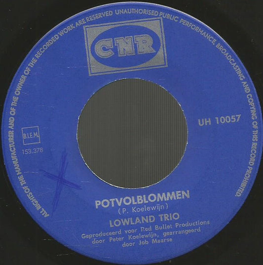 Lowland Trio - Potvolblommen 16913 Vinyl Singles Goede Staat