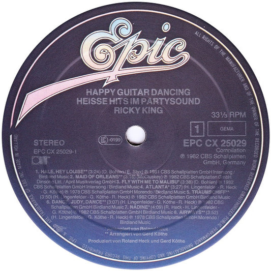 Ricky King - Happy Guitar Dancing (LP)