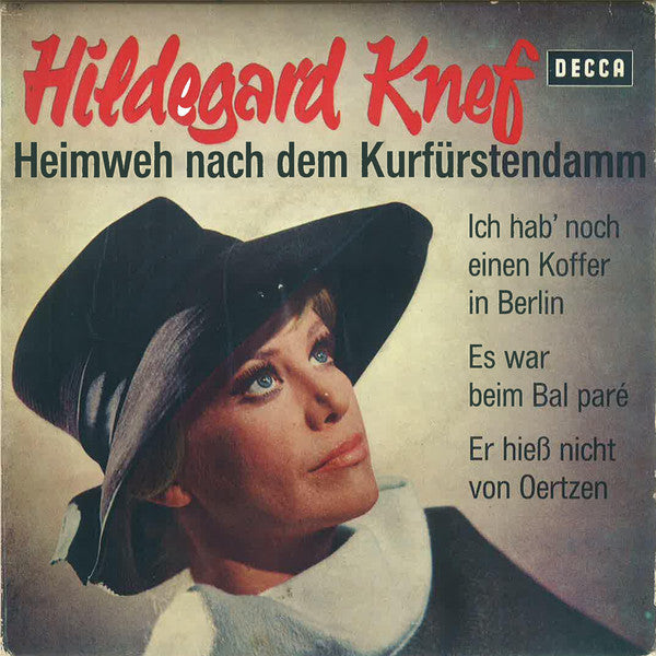 Hildegard Knef - Heimweh Nach Dem Kurfürstendamm (EP) 09002 Vinyl Singles EP VINYLSINGLES.NL