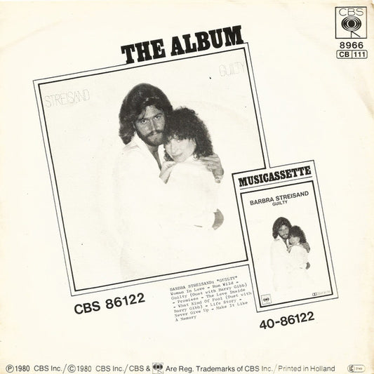 Barbra Streisand - Woman In Love 25964 Vinyl Singles Vinyl Zeer Goed / Hoesje Goed "VINYLSINGLES.NL"