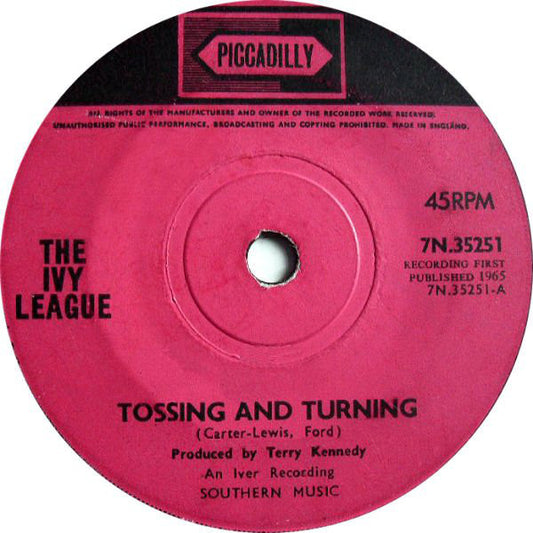 Ivy League - Tossing And Turning 05519 Vinyl Singles VINYLSINGLES.NL