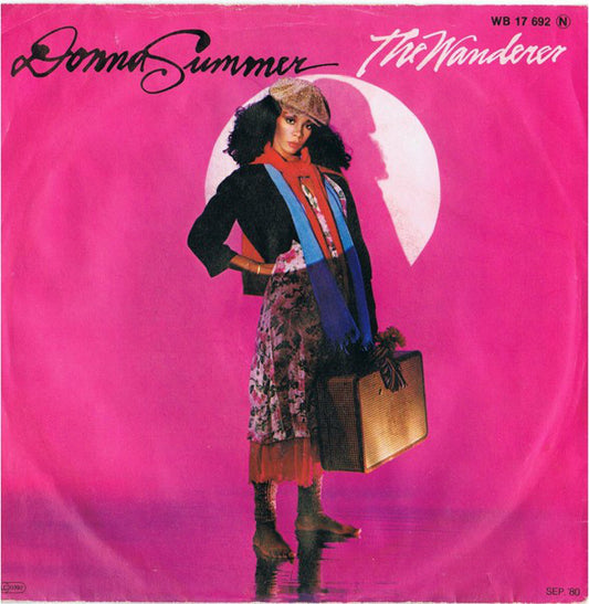 Donna Summer - The Wanderer 30553 Vinyl Singles Vinyl Very Good (VG) <br> Hoes Good Plus (G+)