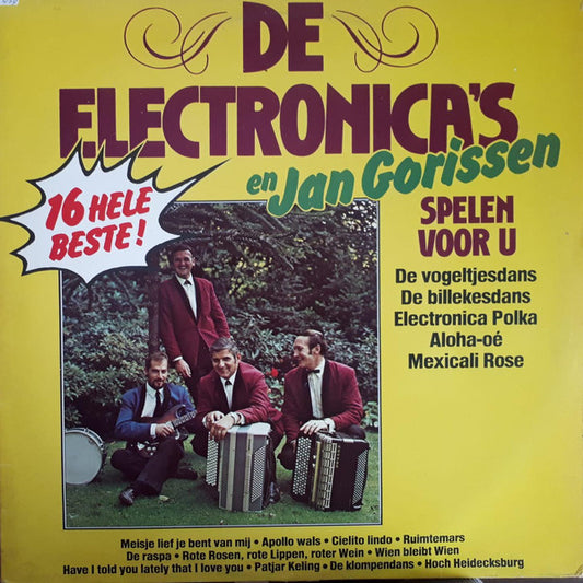Electronica's En Jan Gorissen - De Electronica's En Jan Gorissen Spelen Voor U (LP) 41021 41576 45693 46623 48029 Vinyl LP VINYLSINGLES.NL