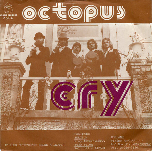 Octopus - Cry 31663 Vinyl Singles VINYLSINGLES.NL