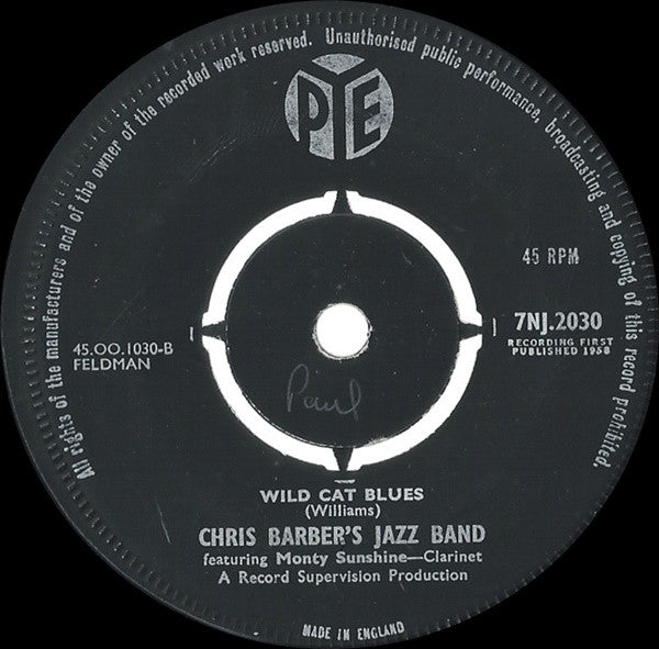 Chris Barber's Jazz Band - Bill Bailey Won't You Please Come Home 17570 Vinyl Singles Goede Staat