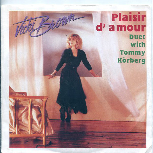 Vicki Brown Duet With Tommy Korberg - Plaisir D'Amour 20509 Vinyl Singles VINYLSINGLES.NL