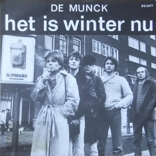 Munck - Het Is Winter Nu Vinyl Singles Vinyl (G+) <br> Hoes (G) Sticker