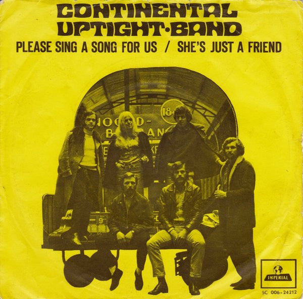 Continental Uptight Band - Please Sing A Song For Us 13862 Vinyl Singles Goede Staat