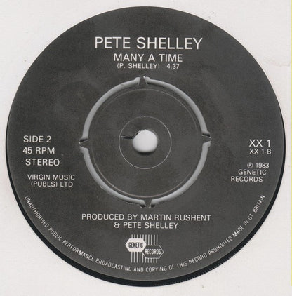 Pete Shelley - Telephone Operator 15069 Vinyl Singles Goede Staat