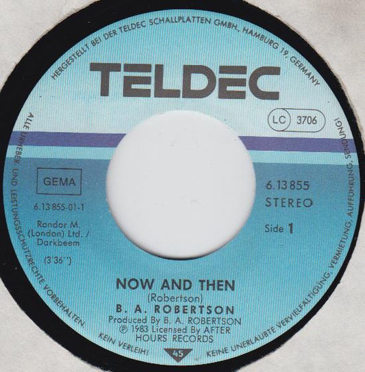 B. A. Robertson - Now And Then
