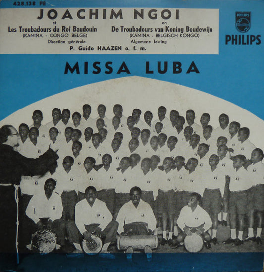 Joachim Ngoi Et Les Troubadours Du Roi Baudouin - Missa Luba (EP) 18896 31995 35741 Vinyl Singles EP Zeer Goede Staat