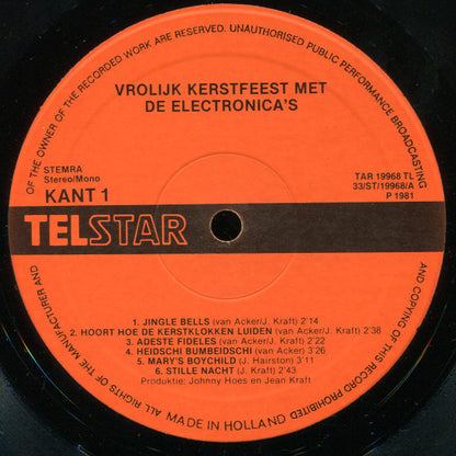 Electronica's - Vrolijk Kerstfeest Met De Electronica's (LP) 46196 Vinyl LP VINYLSINGLES.NL