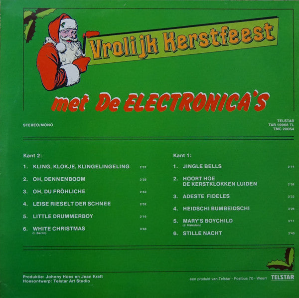 Electronica's - Vrolijk Kerstfeest Met De Electronica's (LP) 46196 Vinyl LP Goede Staat