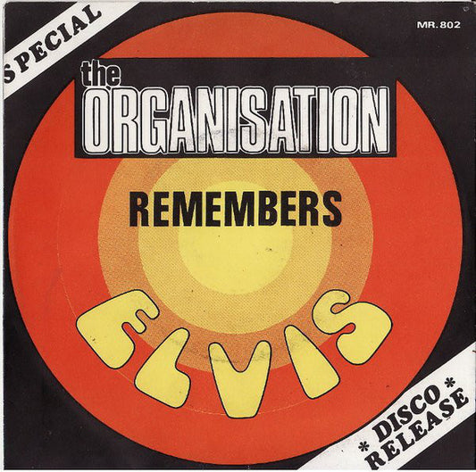 Organisation - Organisation Remembers Elvis 19627 Vinyl Singles VINYLSINGLES.NL