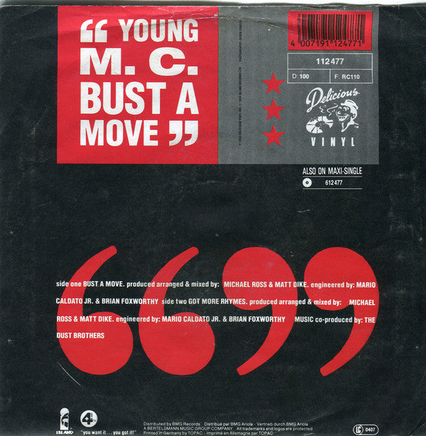 Young MC - Bust A Move 20354 Vinyl Singles VINYLSINGLES.NL