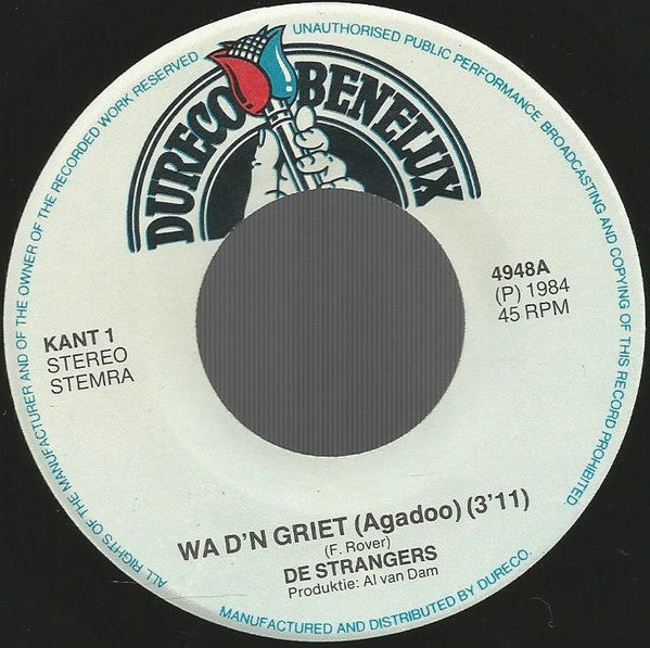 Strangers - Wat D'n Griet 28208 Vinyl Singles Goede Staat