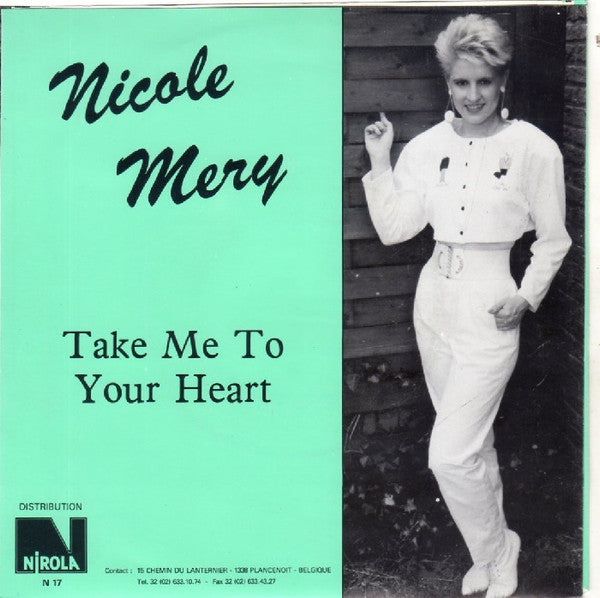 Nicole Mery - Sluit Me In Je Hart 15227 Vinyl Singles VINYLSINGLES.NL
