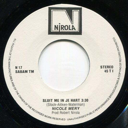 Nicole Mery - Sluit Me In Je Hart