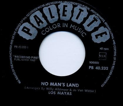 Los Mayas - No Man's Land 13725 Vinyl Singles Goede Staat