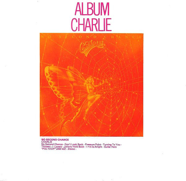 Charlie - No Second Chance Vinyl Singles VINYLSINGLES.NL