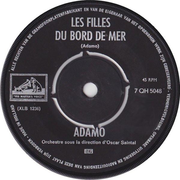 Adamo Les Filles Du Bord Du Mer Vinylsinglesnl 