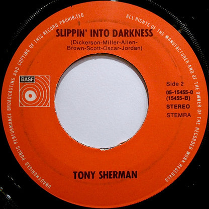 Tony Sherman - Tonight 29346 21654 22003 05616 07894 11777 33900 Vinyl Singles VINYLSINGLES.NL