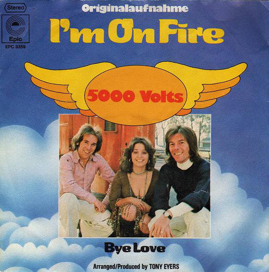 5000 Volts - I'm On Fire 30084 Vinyl Singles Goede Staat