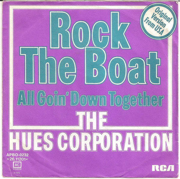 Hues Corporation - Rock The Boat Vinyl Singles VINYLSINGLES.NL