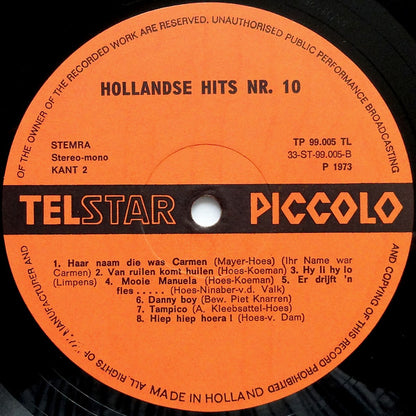 Various - 16 Hollandse Hits 10 (LP) 41191 Vinyl LP VINYLSINGLES.NL