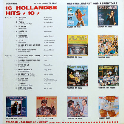 Various - 16 Hollandse Hits 10 (LP) 41191 Vinyl LP VINYLSINGLES.NL