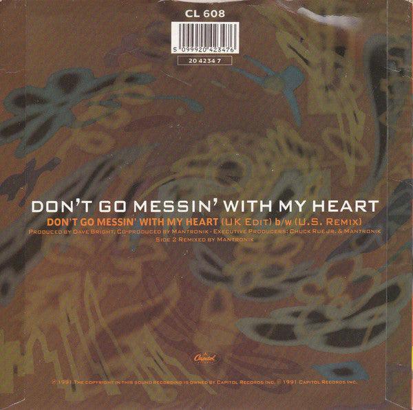 Mantronix - Don't Go Messin' With My Heart 20298 Vinyl Singles Goede Staat