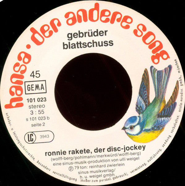 Gebrüder Blattschuss - Früh-Stück 31238 Vinyl Singles VINYLSINGLES.NL