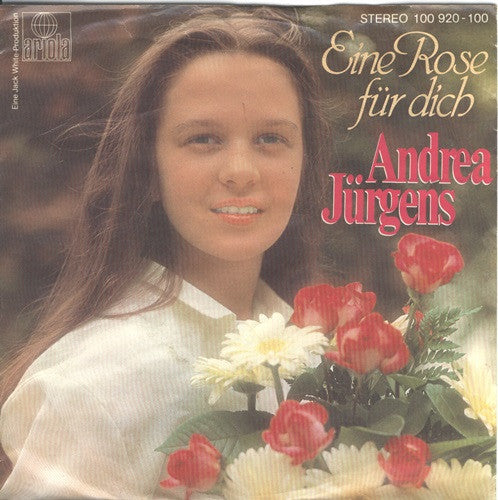 Andrea Jurgens - Eine Rose Für Dich 31973 Vinyl Singles Goede Staat