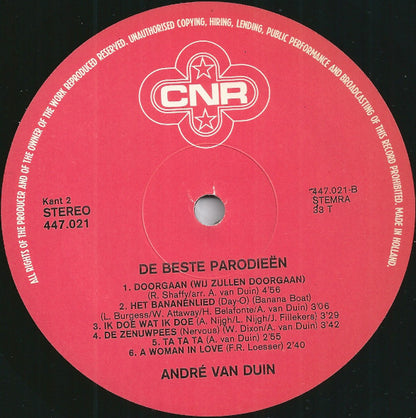 André van Duin - De Beste Parodieën (LP) 46676 Vinyl LP VINYLSINGLES.NL