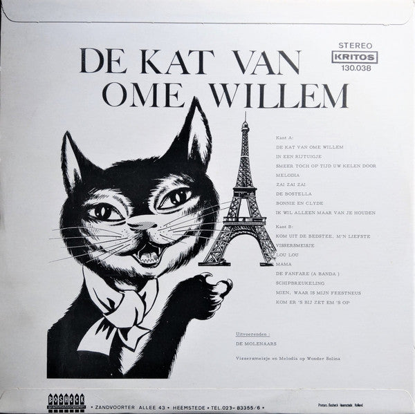 Molenaars - De Kat Van Ome Willem (LP) 49140 Vinyl LP Goede Staat