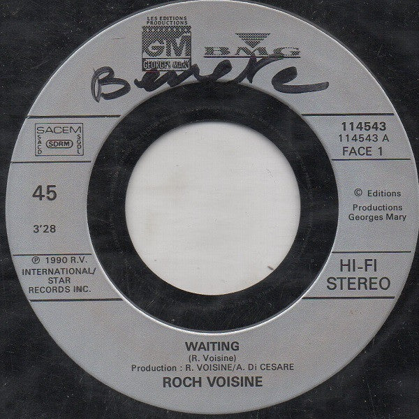 Roch Voisine - Waiting 16822 21370 Vinyl Singles VINYLSINGLES.NL
