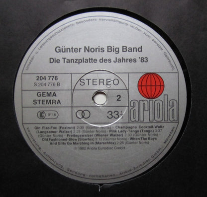 Gunter Noris Big Band - Die Tanzplatte Des Jahres '83 (LP) Vinyl LP Goede Staat