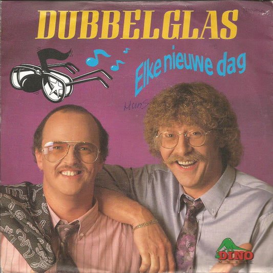 Duo Dubbel Glas - Elke Nieuwe Dag Vinyl Singles Vinyl Very Good (VG) <br> Hoes Good Plus (G+)