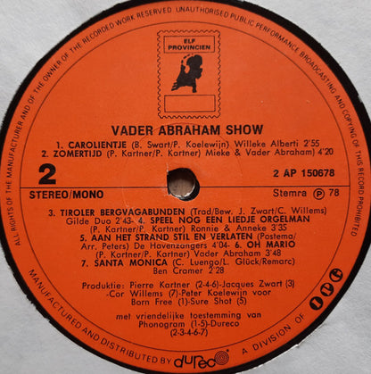 Various - Vader Abraham Show (LP) 49269 Vinyl LP VINYLSINGLES.NL