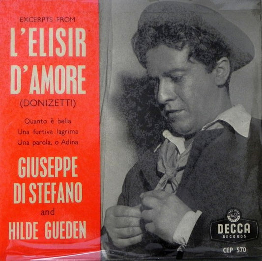 Giuseppe di Stefano And Hilde Guden - L'Elisir D'Amore (EP) 14119 Vinyl Singles EP VINYLSINGLES.NL