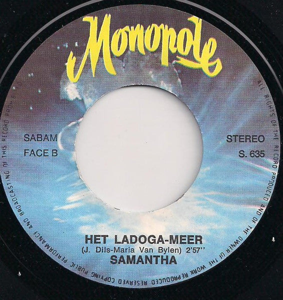 Samantha - Tikke Takke Tango 32533 Vinyl Singles Goede Staat