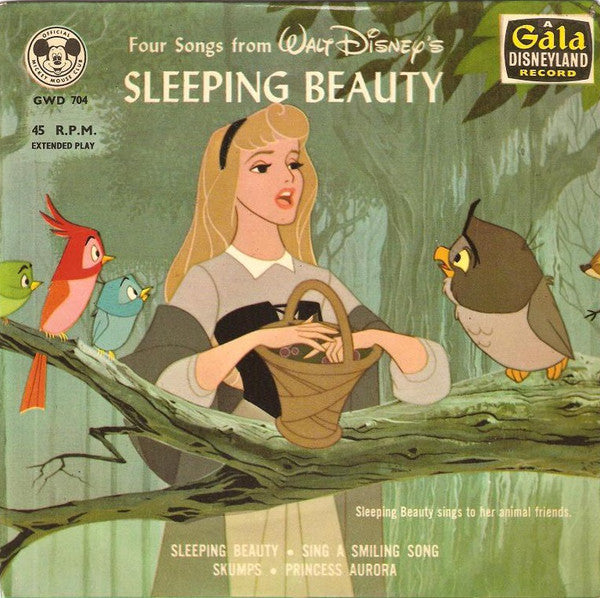 Various - Walt Disney's Sleeping Beauty (EP) 07902 Vinyl Singles EP Goede Staat