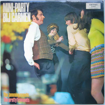 Jamming Scouts / The Pretty Trumpets ‎- Miniparty Bij Carmen (LP) 46966 Vinyl LP VINYLSINGLES.NL