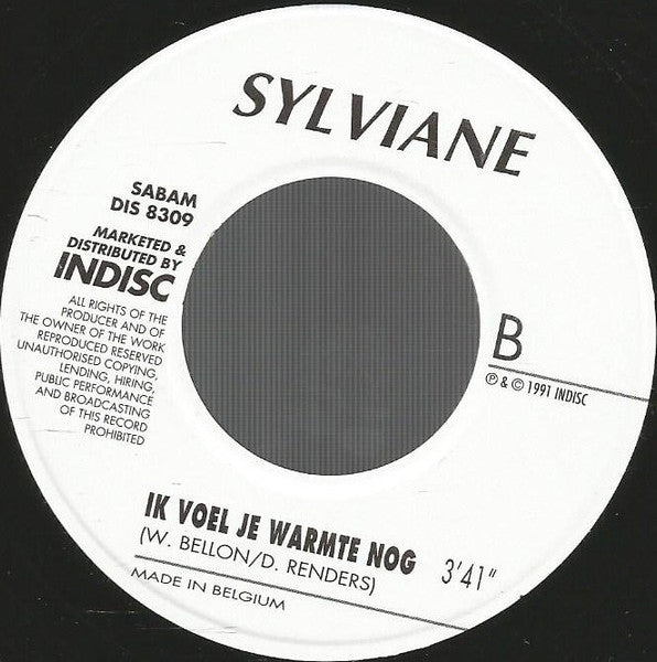 Sylviane - Jij Maakt Me Stapelgek Vinyl Singles Vinyl Very Good (VG) <br> Hoes Good Plus (G+)