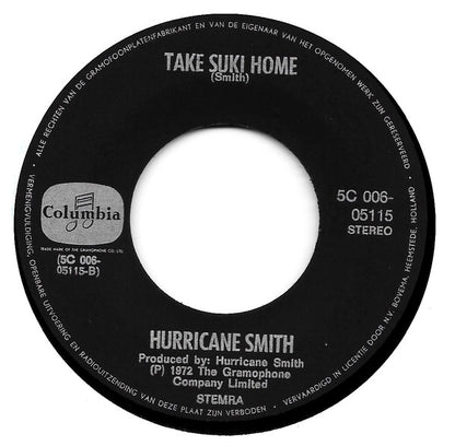 Hurricane Smith - Who Was It? 18996 Vinyl Singles