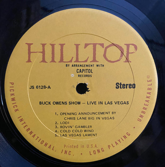 Buck Owens - The Buck Owens Show Live In Las Vegas (LP)