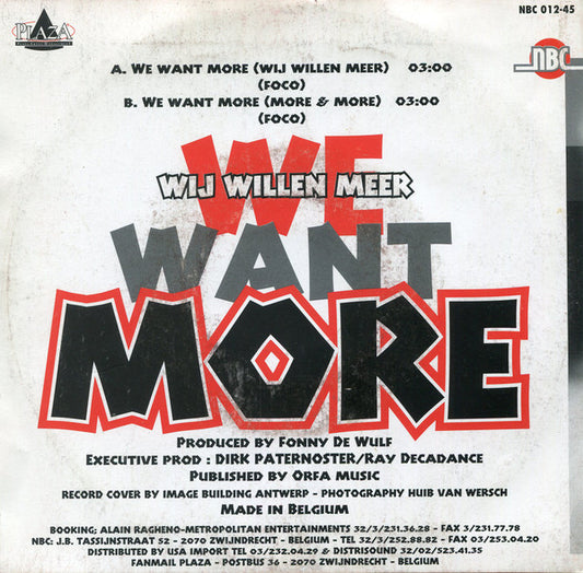 Plaza - We Want More