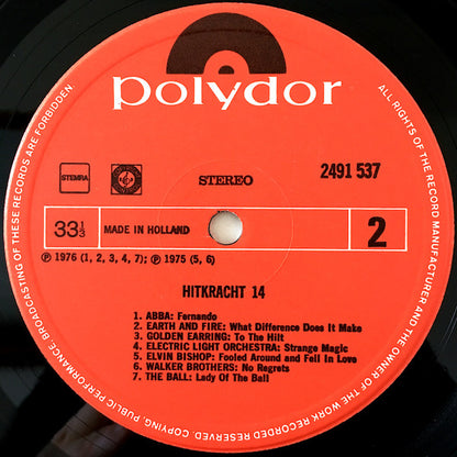 Various - Hitkracht 14 (LP) 46413 Vinyl LP Goede Staat