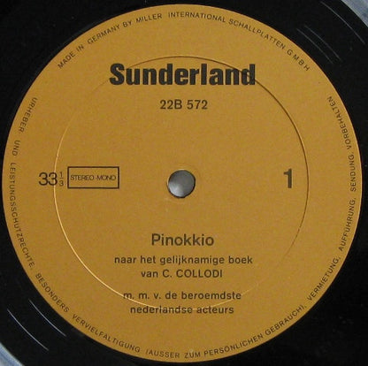 Various - Pinokkio (LP) 46132 Vinyl LP Goede Staat